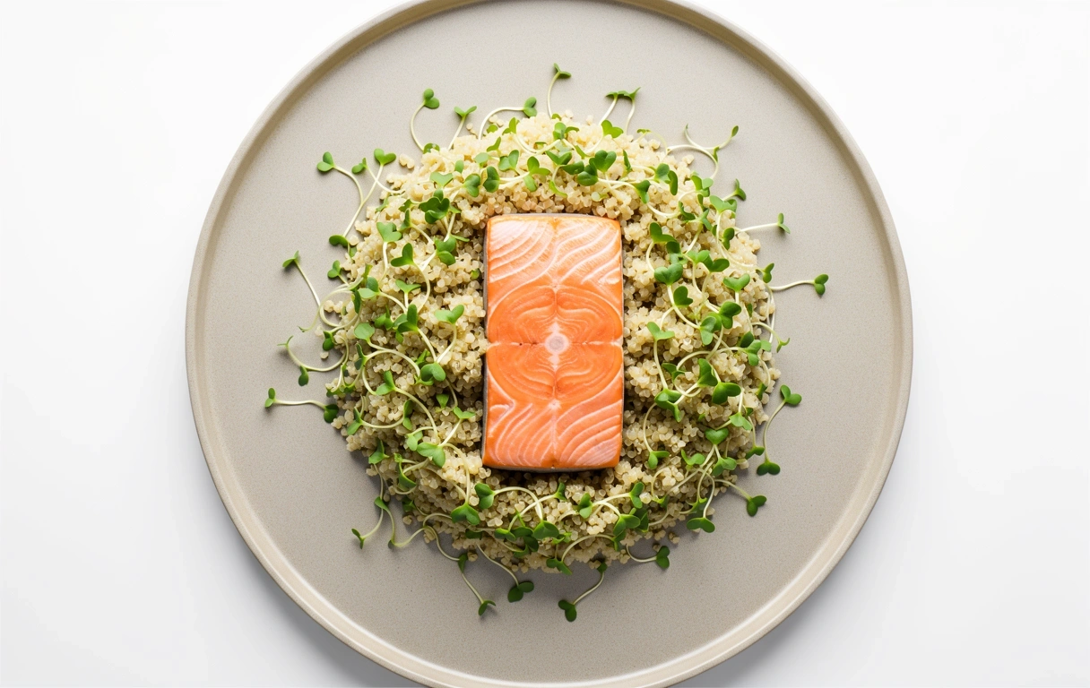 Balanced daily menu quality control